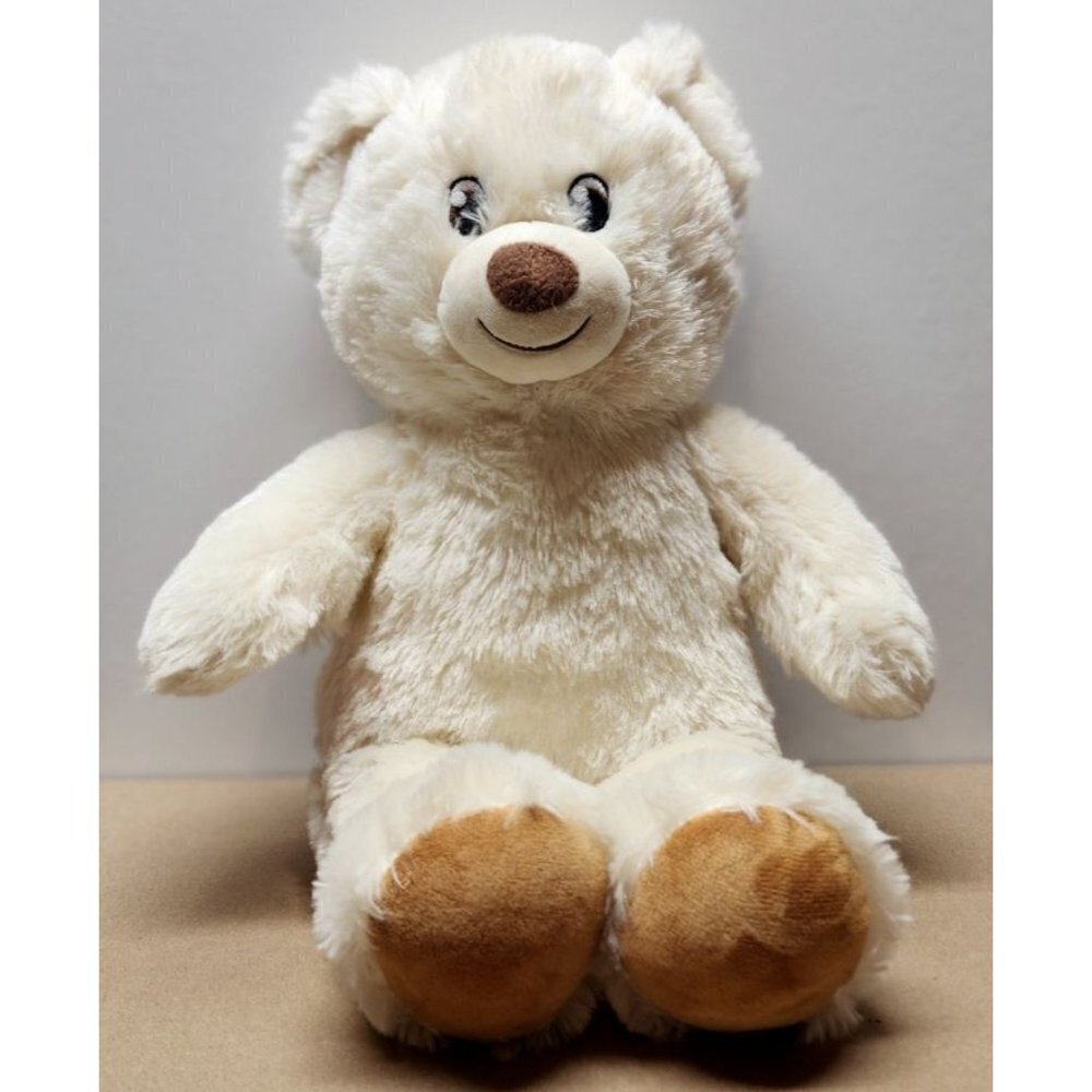 B-A-B BAB Build-a-Bear Lil' Cub Pudding TAN TEDDY BROWN NOSE LOVEY PLUSH STUFFED
